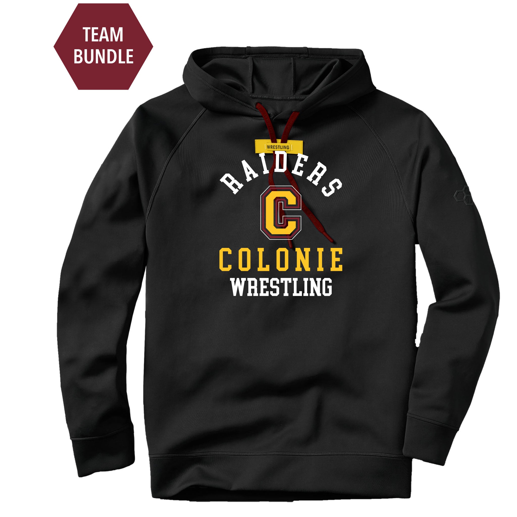 Cool Touch Hoodie Unisex Colonie Wrestling