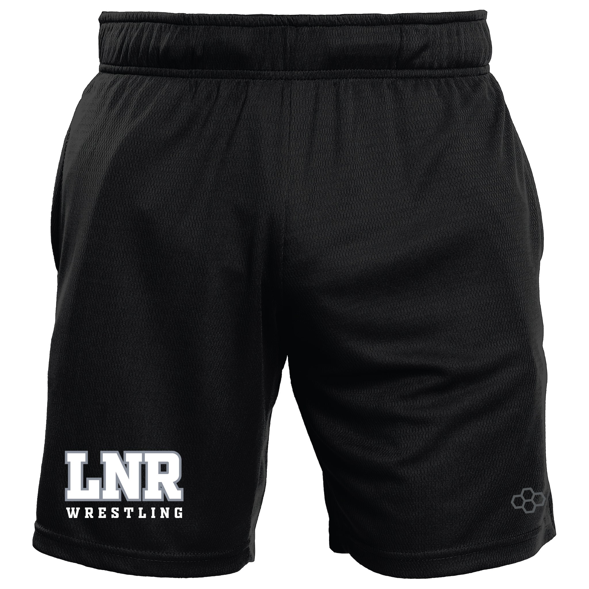 RL Loud Chains Split Mesh Shorts