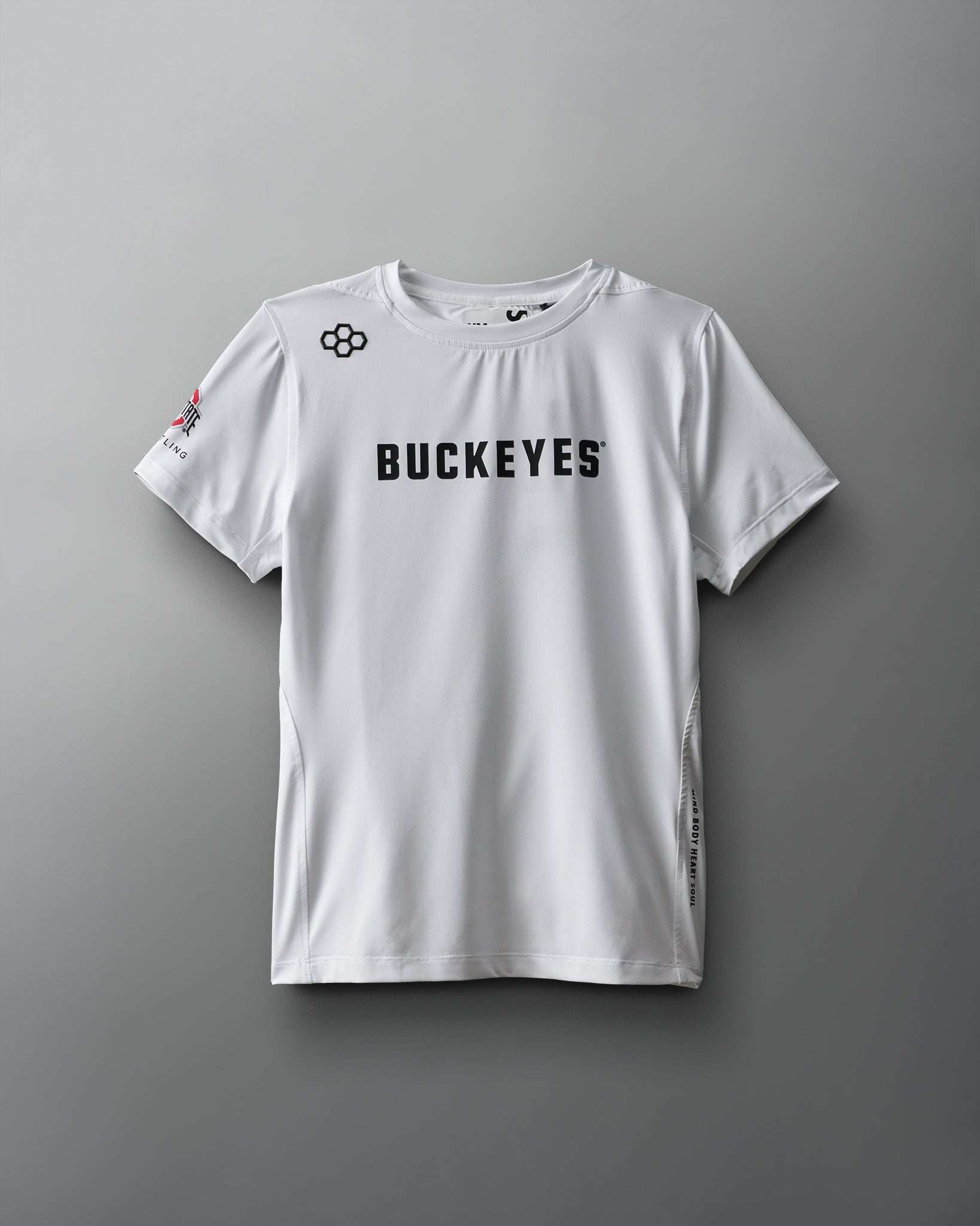 Ohio State Buckeyes Performance Youth T-Shirt White / SM