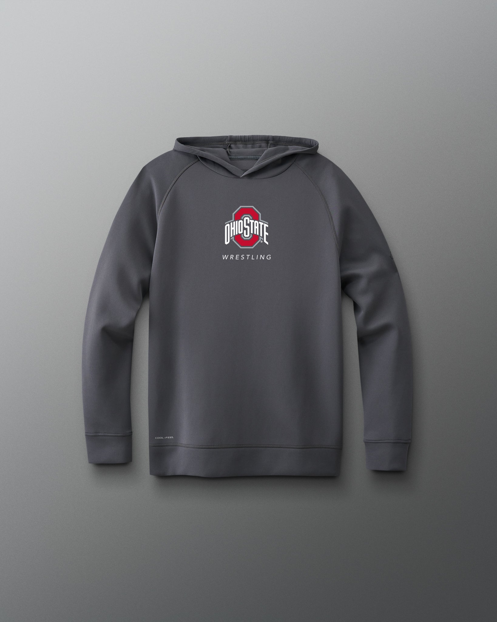 RUDIS Ohio State Wrestling Youth COOL FEEL Hoodie Carbon SM