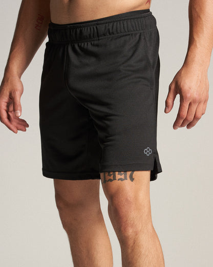 RUDIS 8" Mesh Shorts - Black