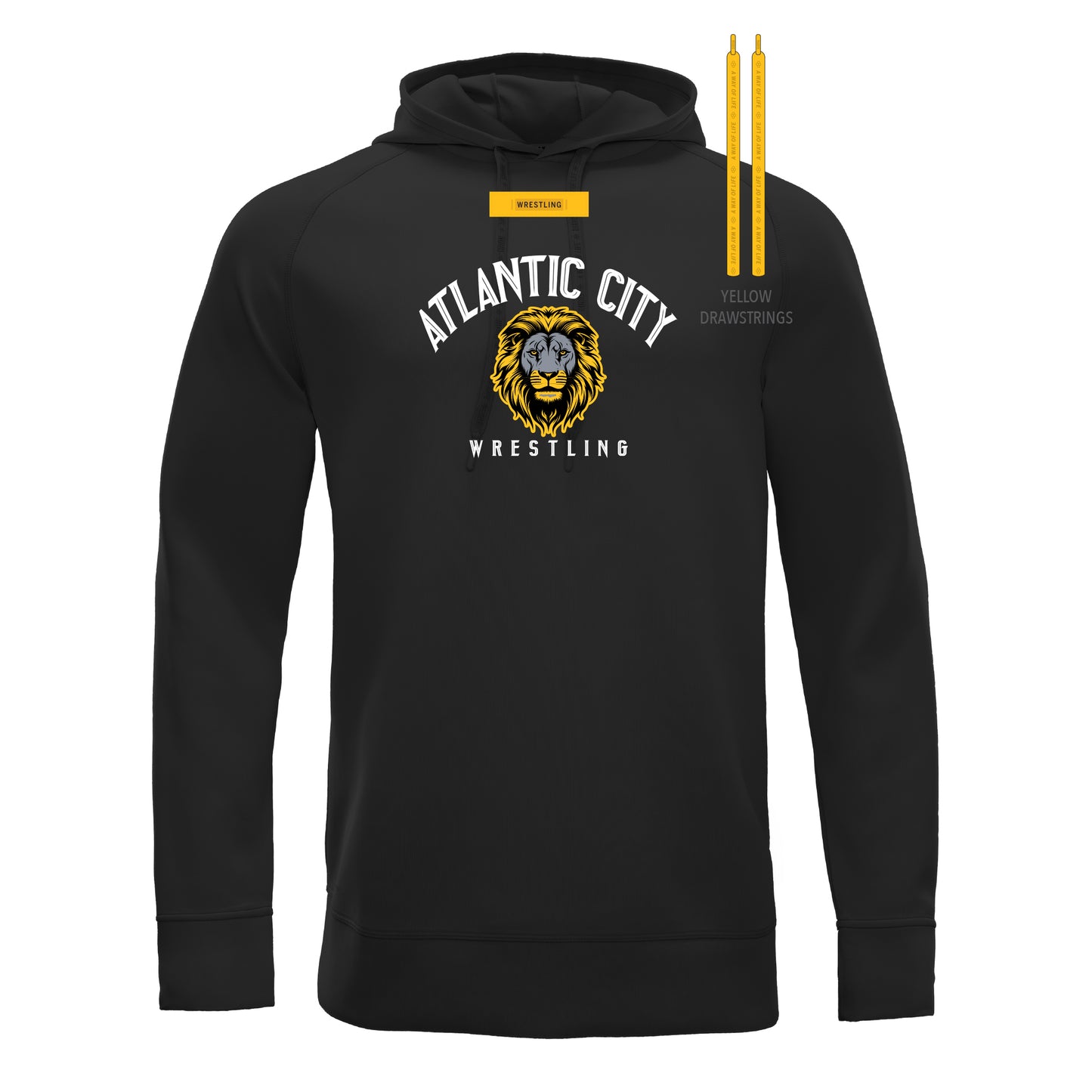 Cool-Touch Hoodie-Unisex--Altantic Cty Lions