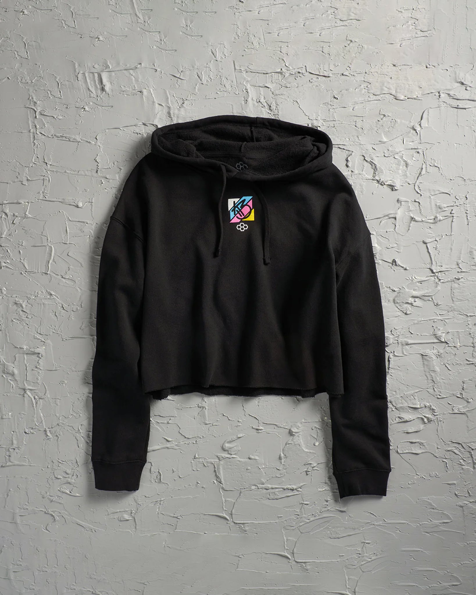 Sisters apparel cheap cropped hoodie