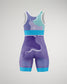 RUDIS Bubble Girl's Elite Wrestling Singlet