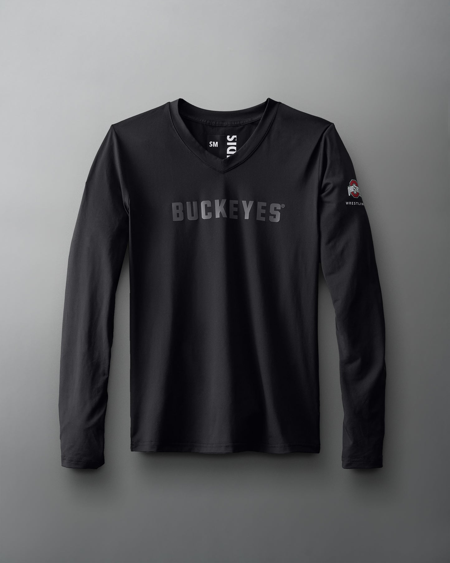 Buckeyes Performance Women's V-Neck Long Sleeve