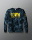 Iowa Women's Wrestling Tie-Dye Crewneck