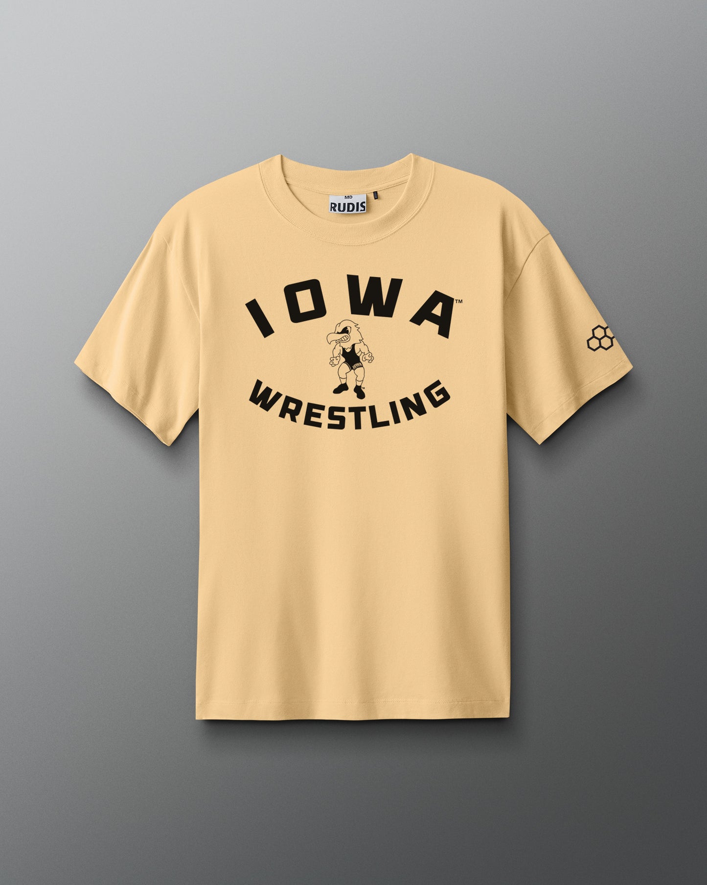 Iowa Wrestling Throwback Heavyweight T-Shirt