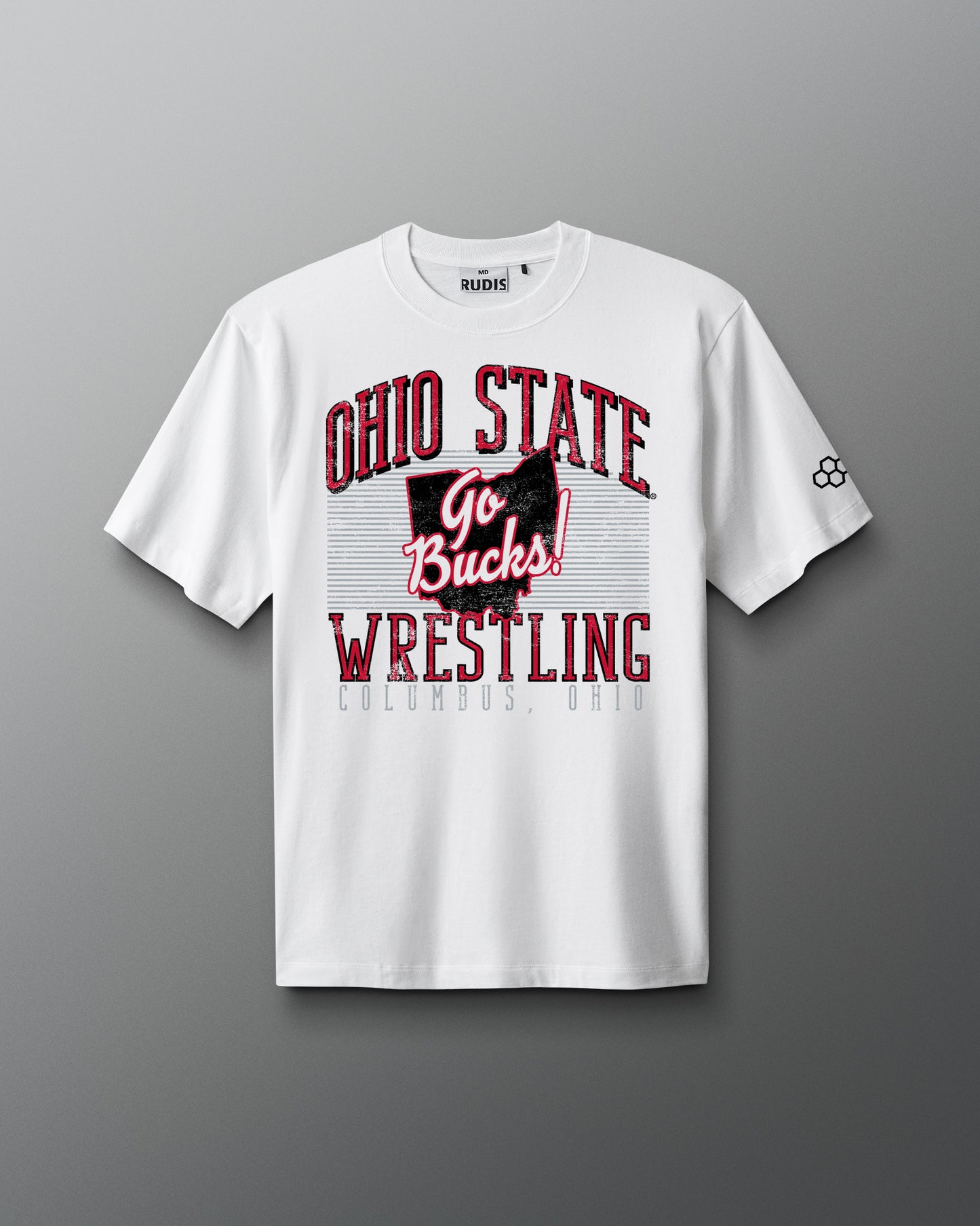 Ohio State Go Bucks Heavyweight T-Shirt