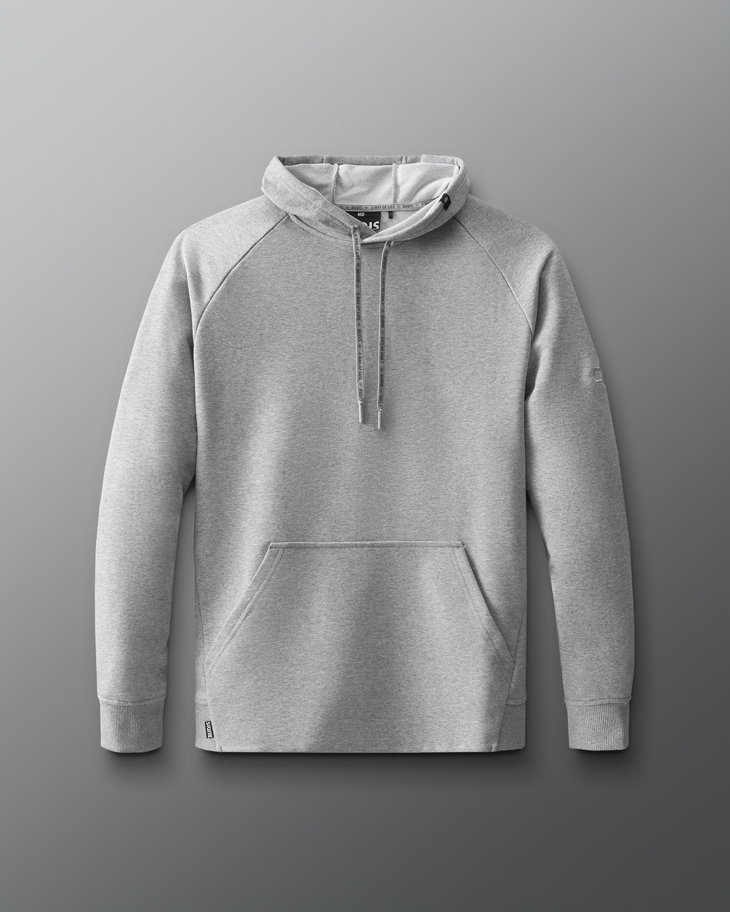 RUDIS Elite Terry Hoodie - Athletic Heather Gray