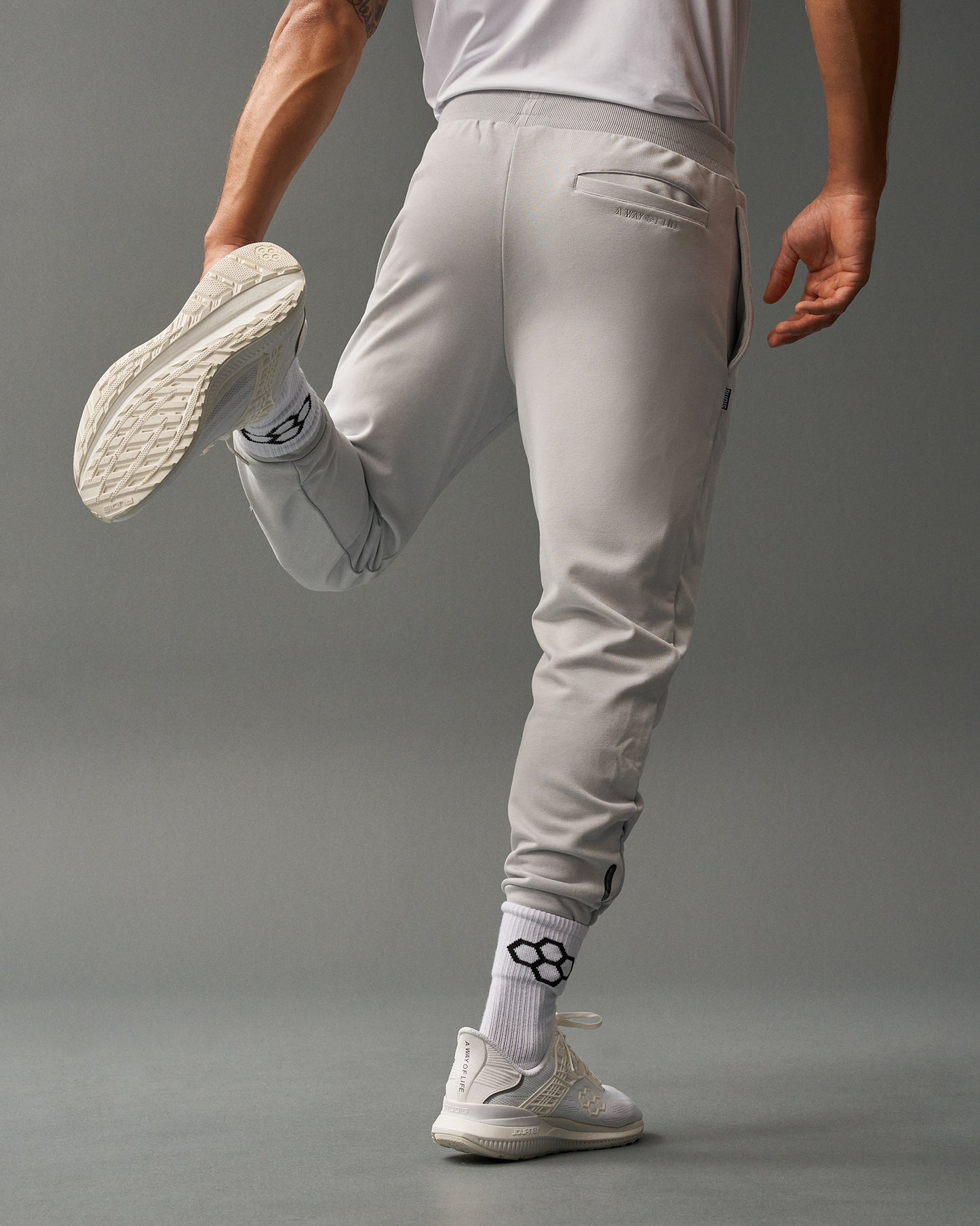 RUDIS Elite Terry Jogger - Lunar Gray