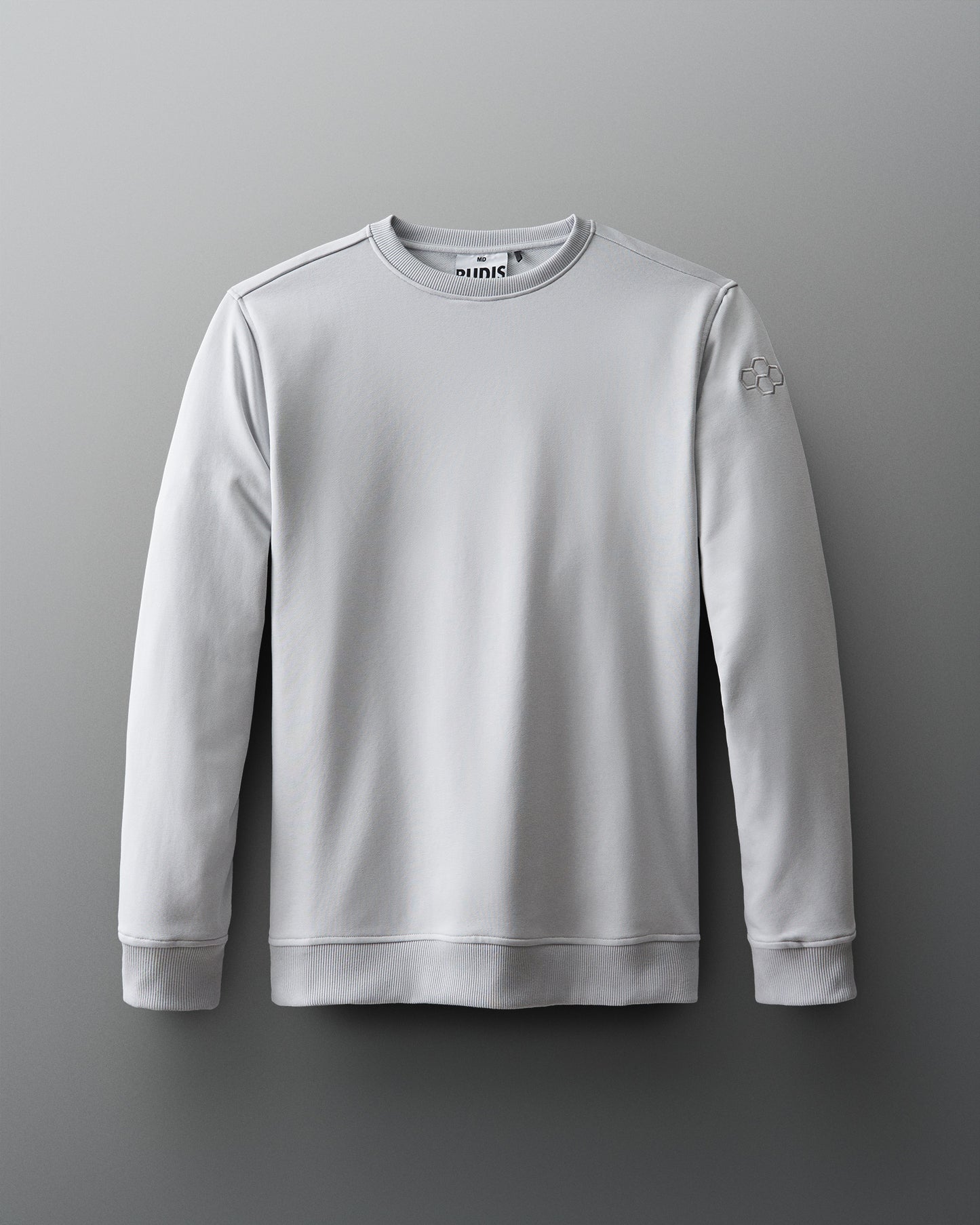 RUDIS Elite Terry Crewneck - Lunar Gray