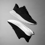 Chaussures d'entraînement pour adultes RUDIS Journey Knit - Noir/Blanc