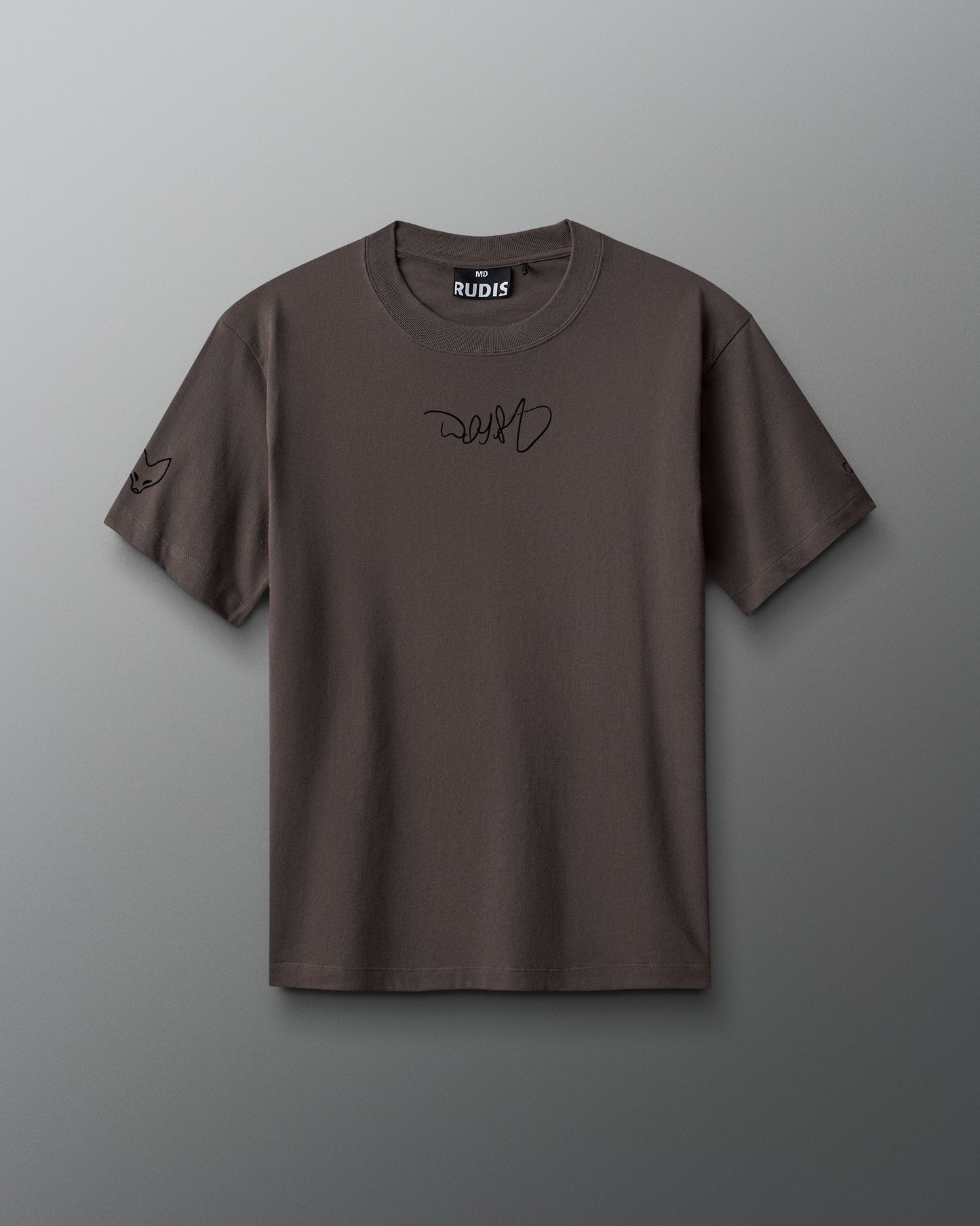 T-shirt en jersey épais avec signature Sly Fox