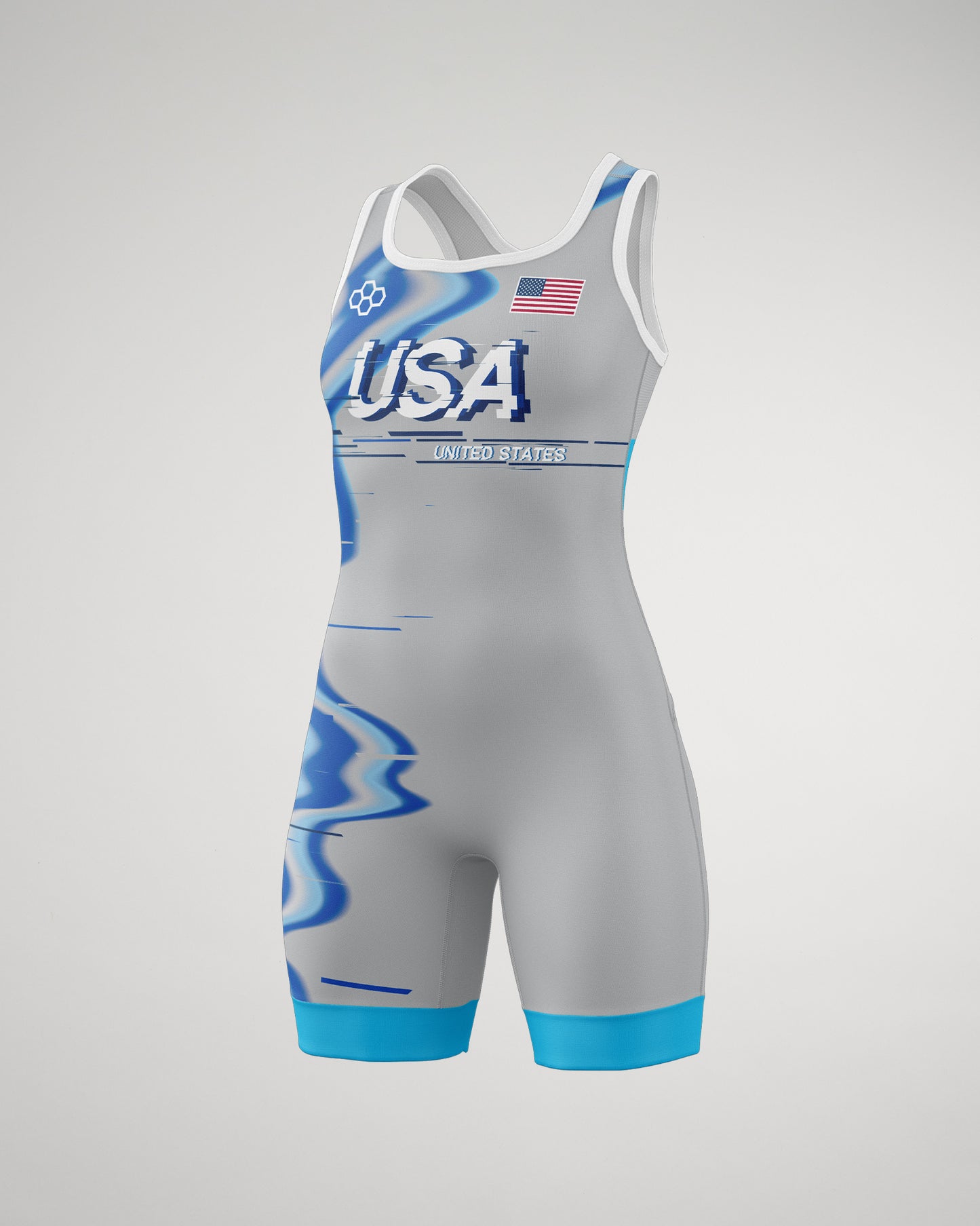 RUDIS Digi Girl's Elite Wrestling Singlet