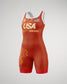 RUDIS Digi Girl's Elite Wrestling Singlet