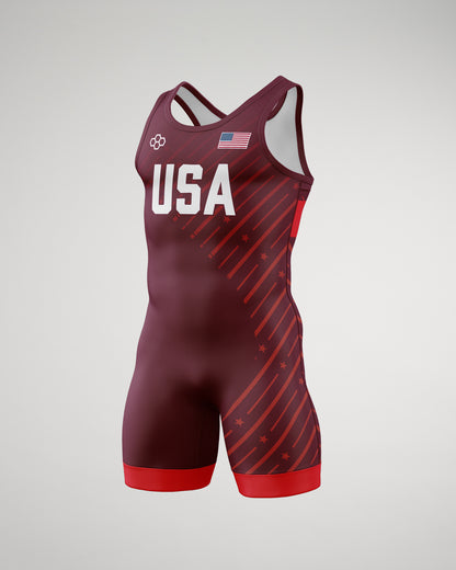 RUDIS Freefall Youth Elite Wrestling Singlet