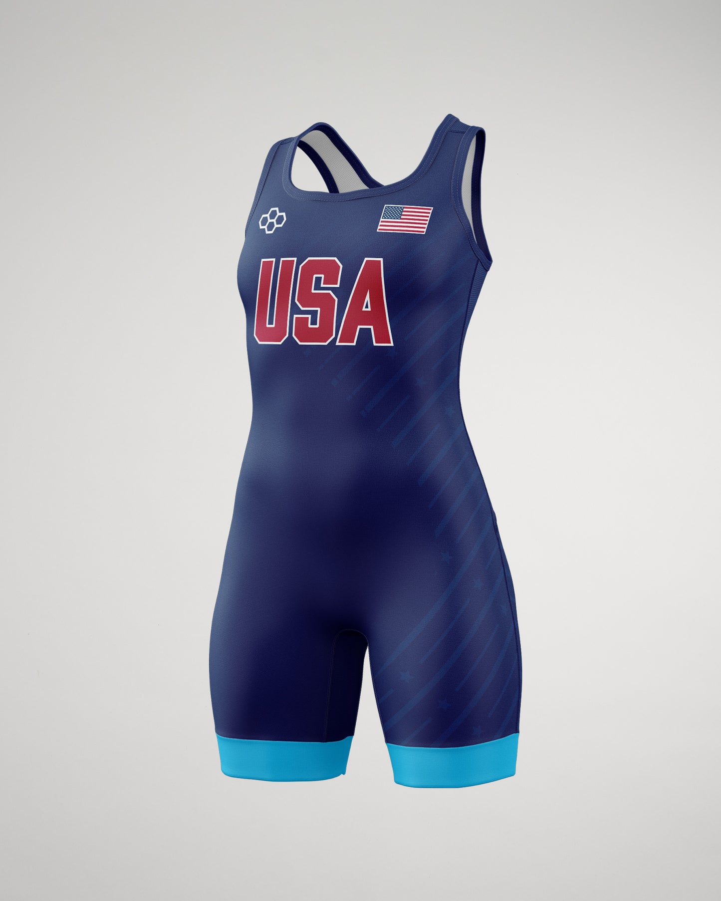 RUDIS Freefall Girl's Elite Wrestling Singlet