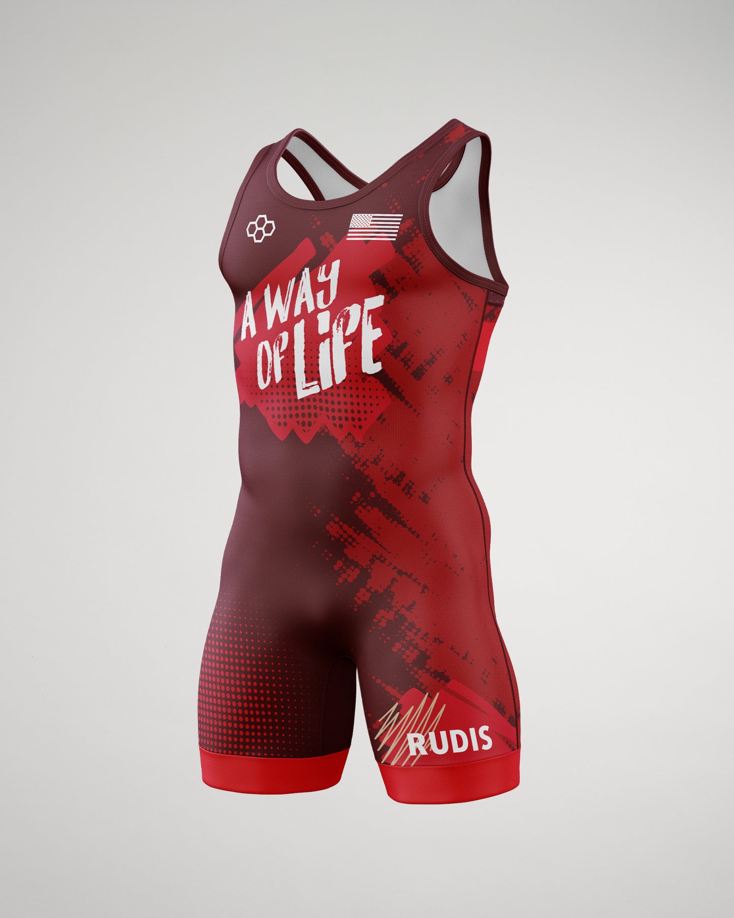 RUDIS Grit Youth Elite Wrestling Singlet