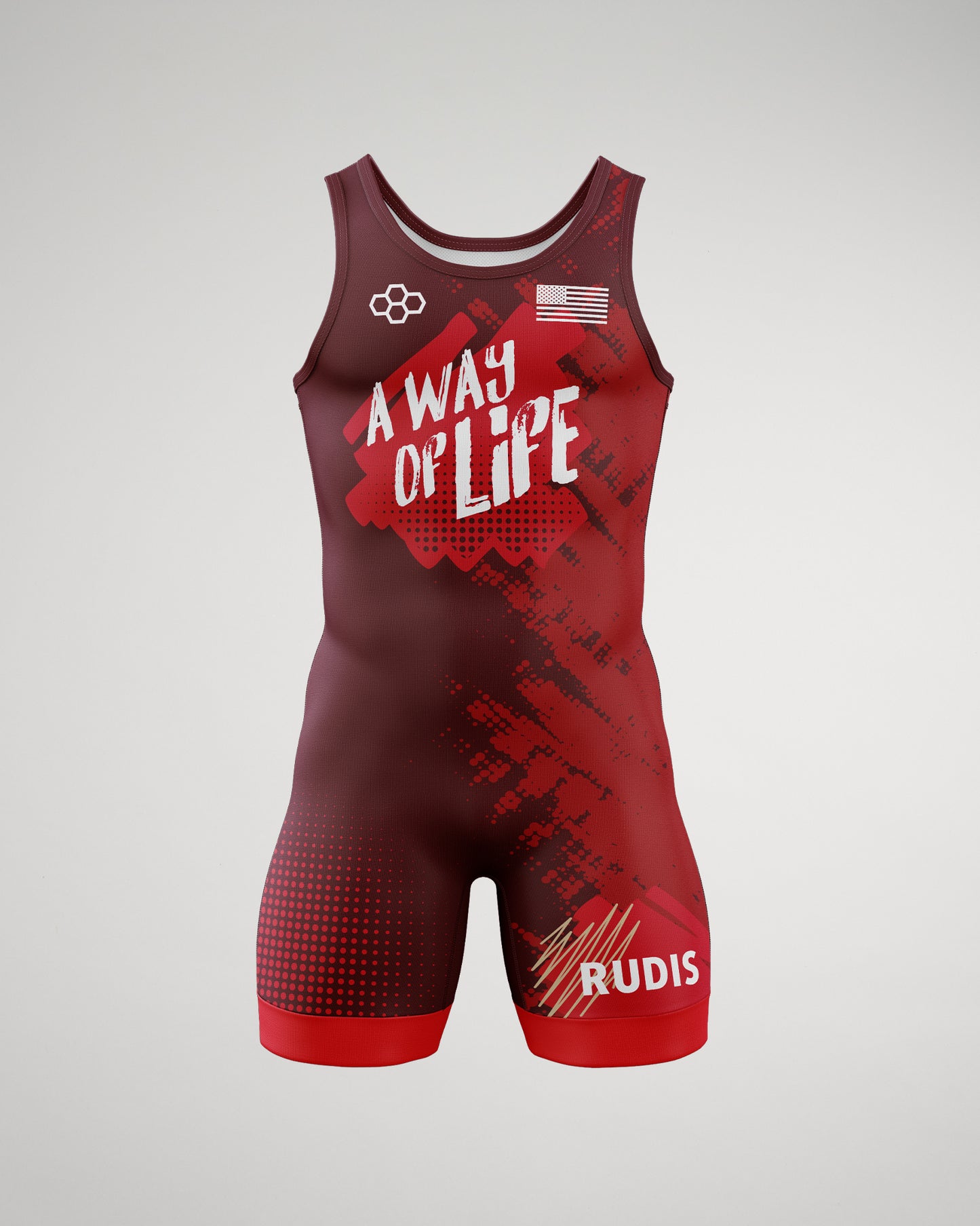 RUDIS Grit Youth Elite Wrestling Singlet