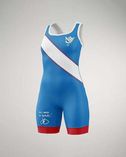 JB1 Royalty Elite Women's 2.0 Wrestling Singlet