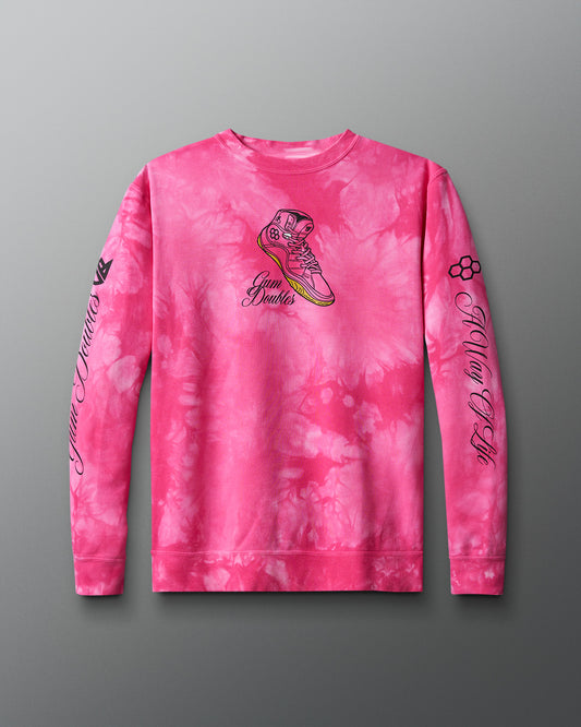 JB Gum Doubles Tie Dye Crewneck