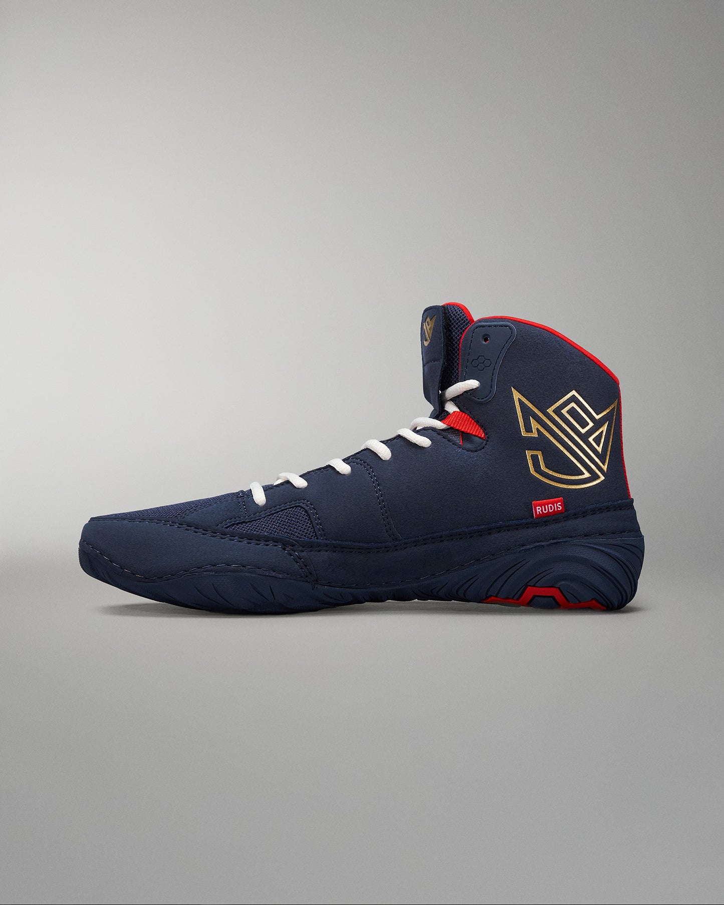 JB1 Adult Wrestling Shoes - Navy