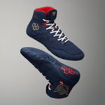 JB1 Adult Wrestling Shoes - Navy