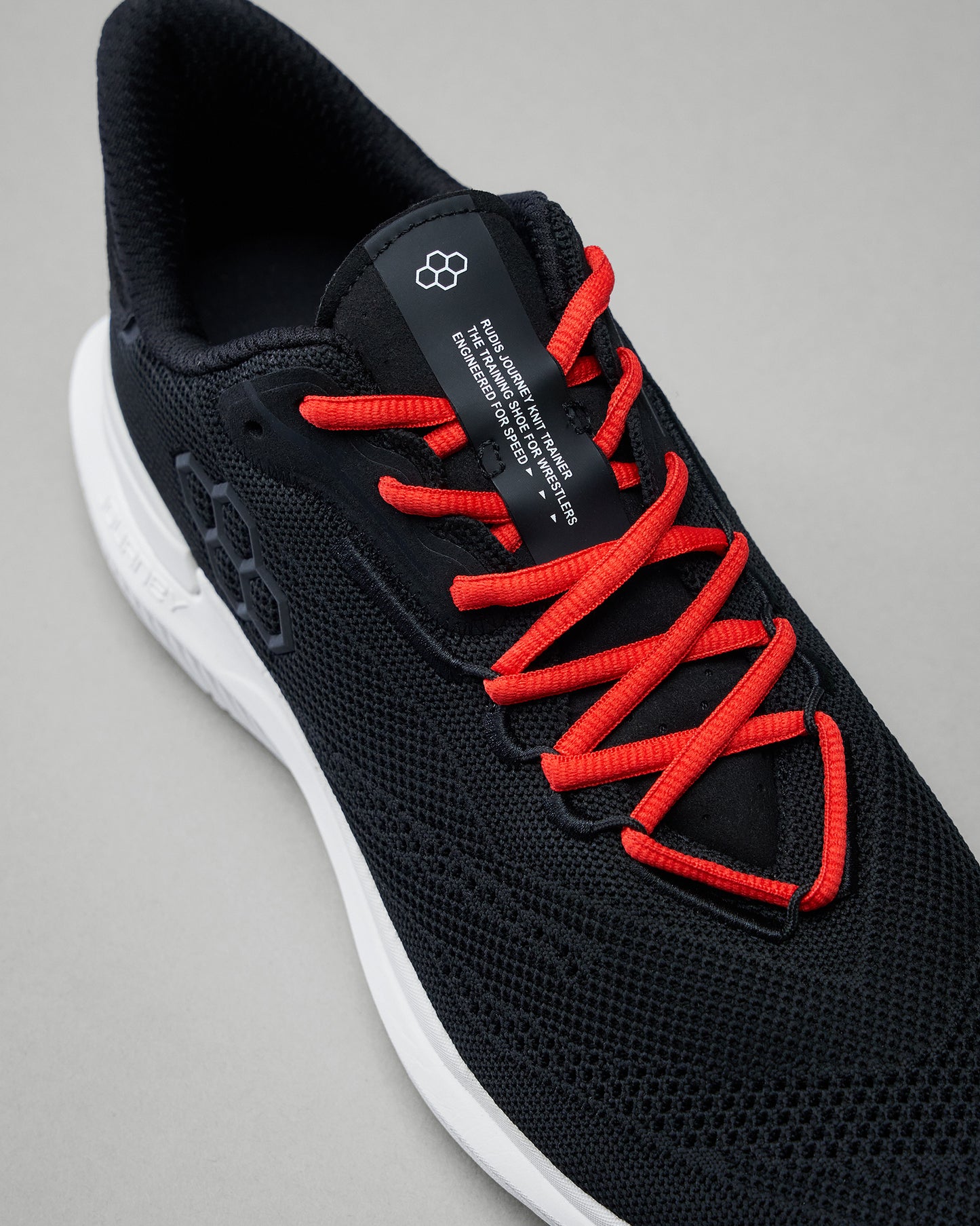 Chaussures d'entraînement pour adultes RUDIS Journey Knit - Noir