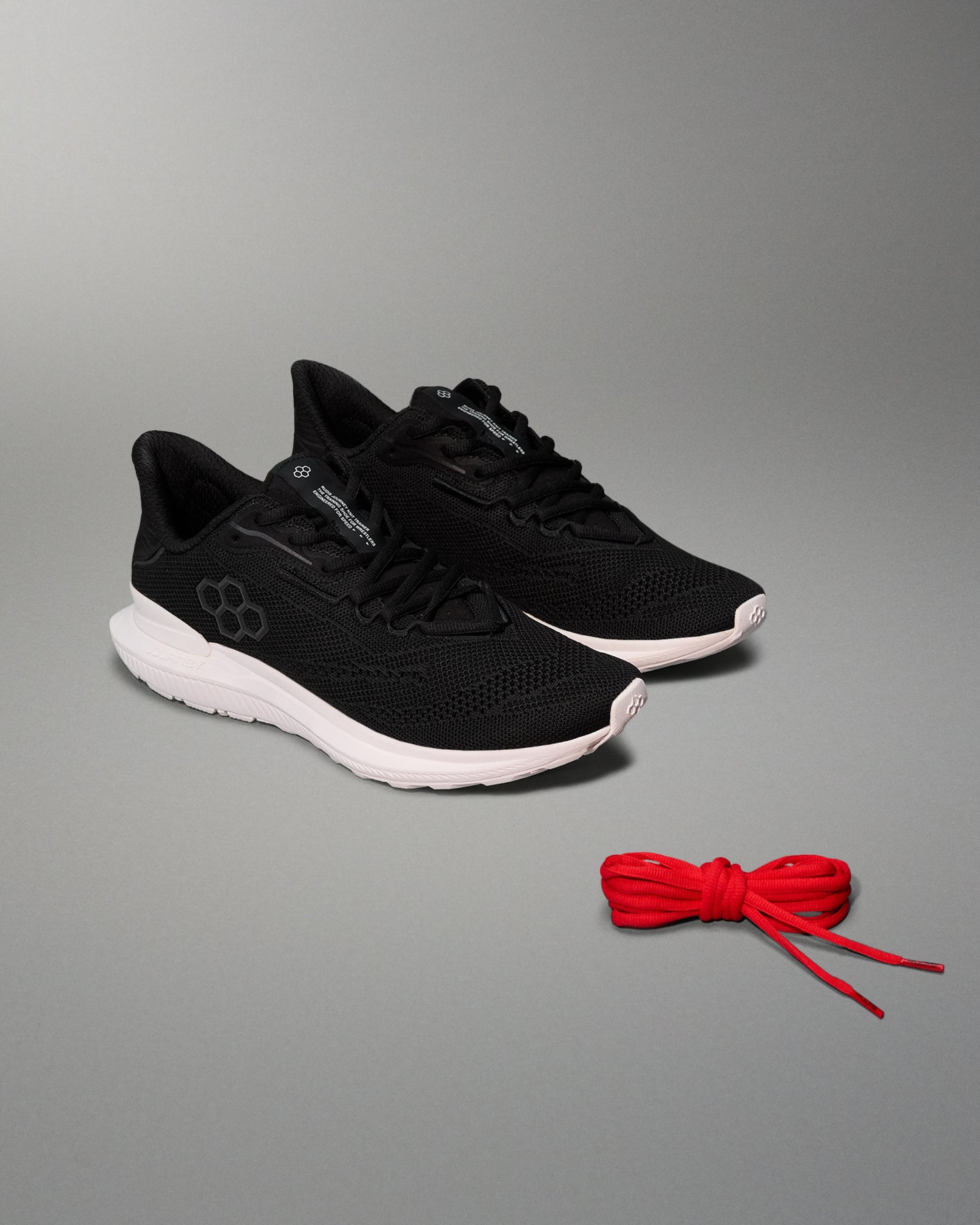 Chaussures d'entraînement pour adultes RUDIS Journey Knit - Noir