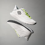 Chaussures d'entraînement pour adultes RUDIS Journey Knit - Blanc/Fluo