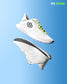 Chaussures d'entraînement pour adultes RUDIS Journey Knit - Blanc/Fluo