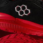 RUDIS Journey Knit Youth Training Shoes - Black/Red