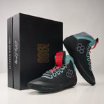 Chaussures de lutte pour adultes Kenny Monday 1988 - Noir