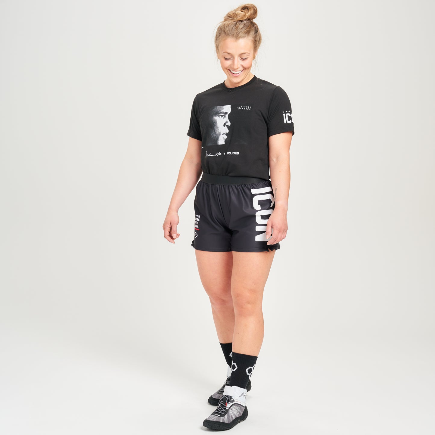 Short de lutte d'élite pour femmes Muhammad Ali ICON