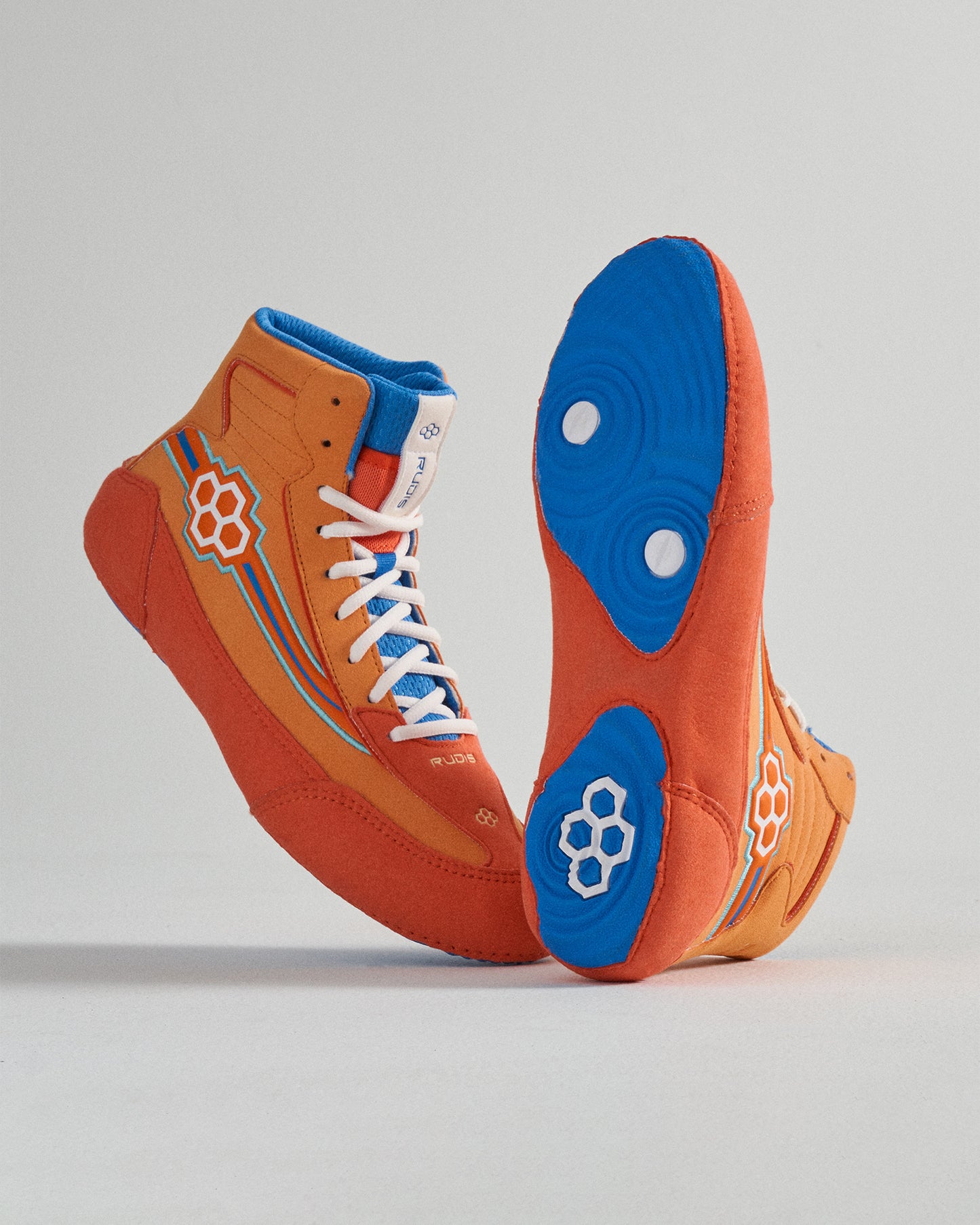 RUDIS Ninety-5 Youth Wrestling Shoes - Orange