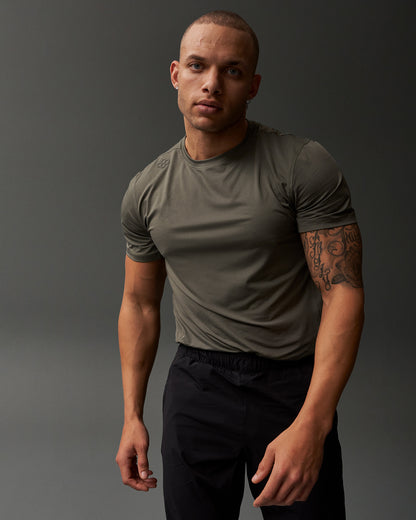 RUDIS Performance Stretch T-Shirt - Dark Olive