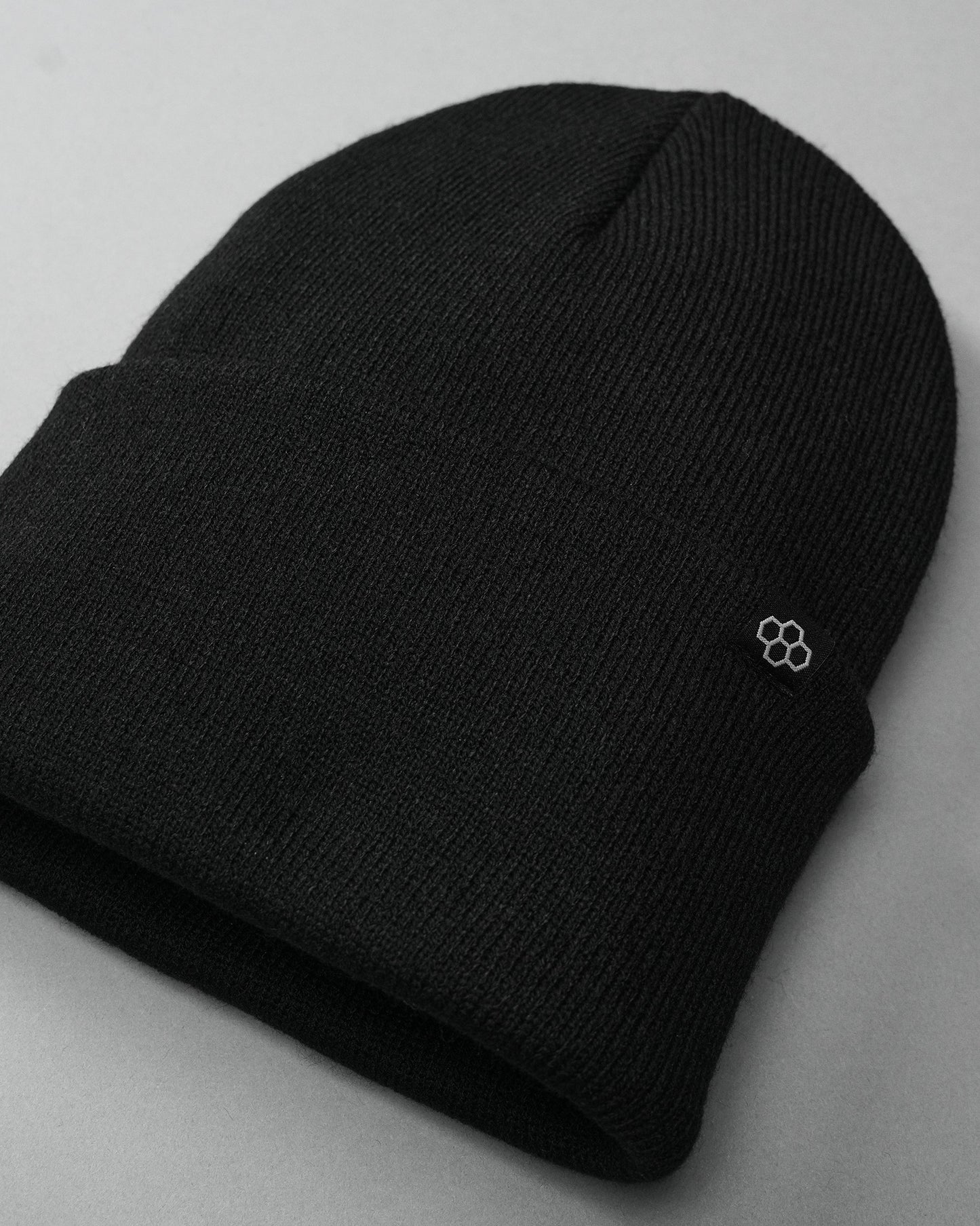 RUDIS Standard Foldover Beanie - Black