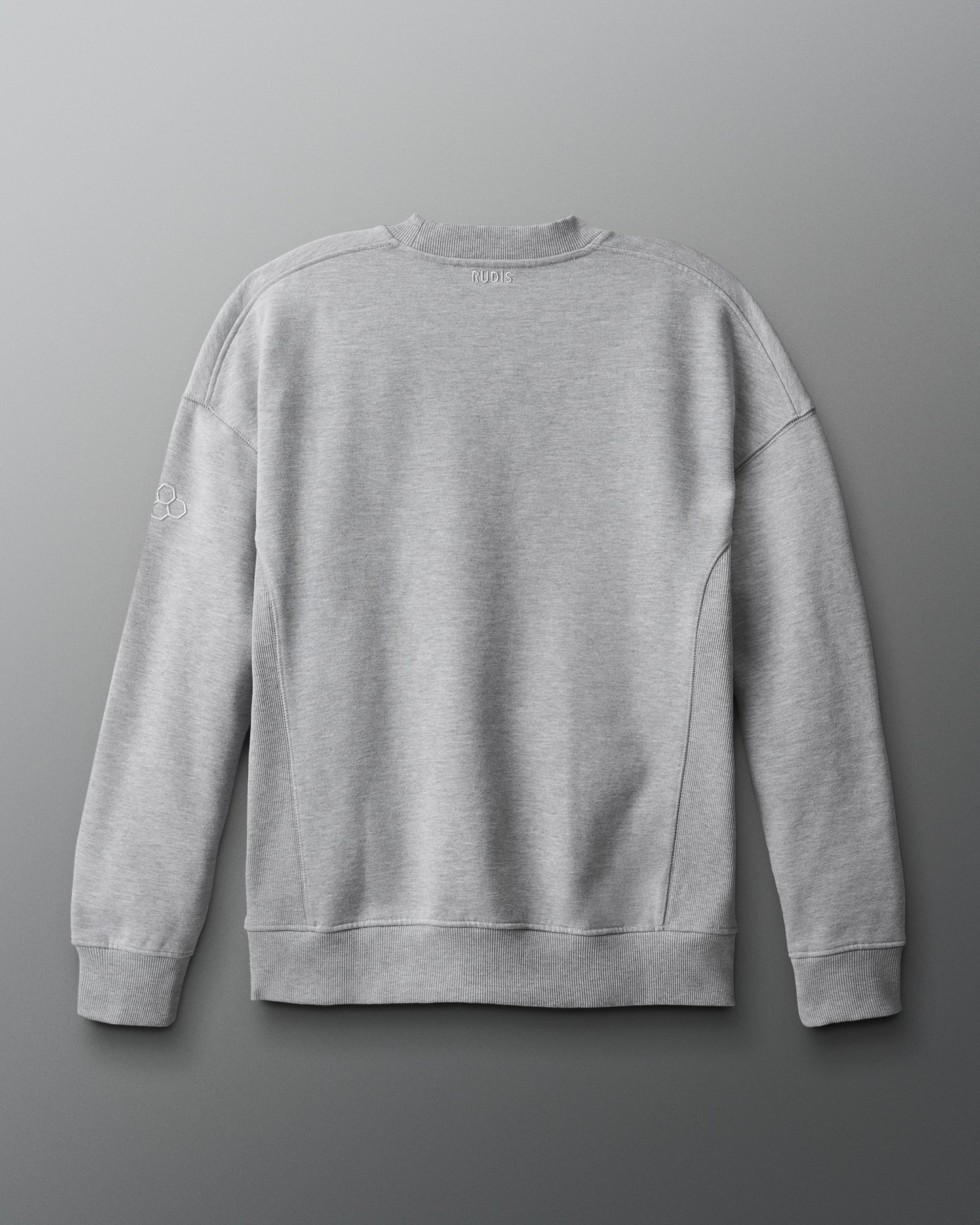 RUDIS Titan Heavyweight Fleece Crewneck - Athletic Grey