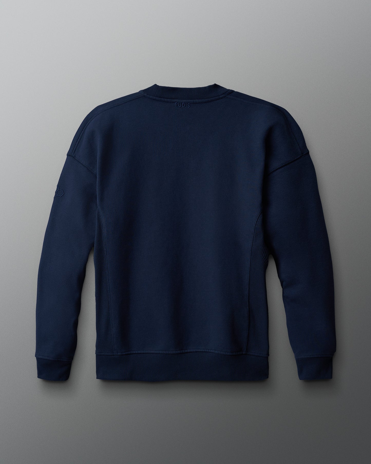 RUDIS Titan Heavyweight Fleece Crewneck - Navy