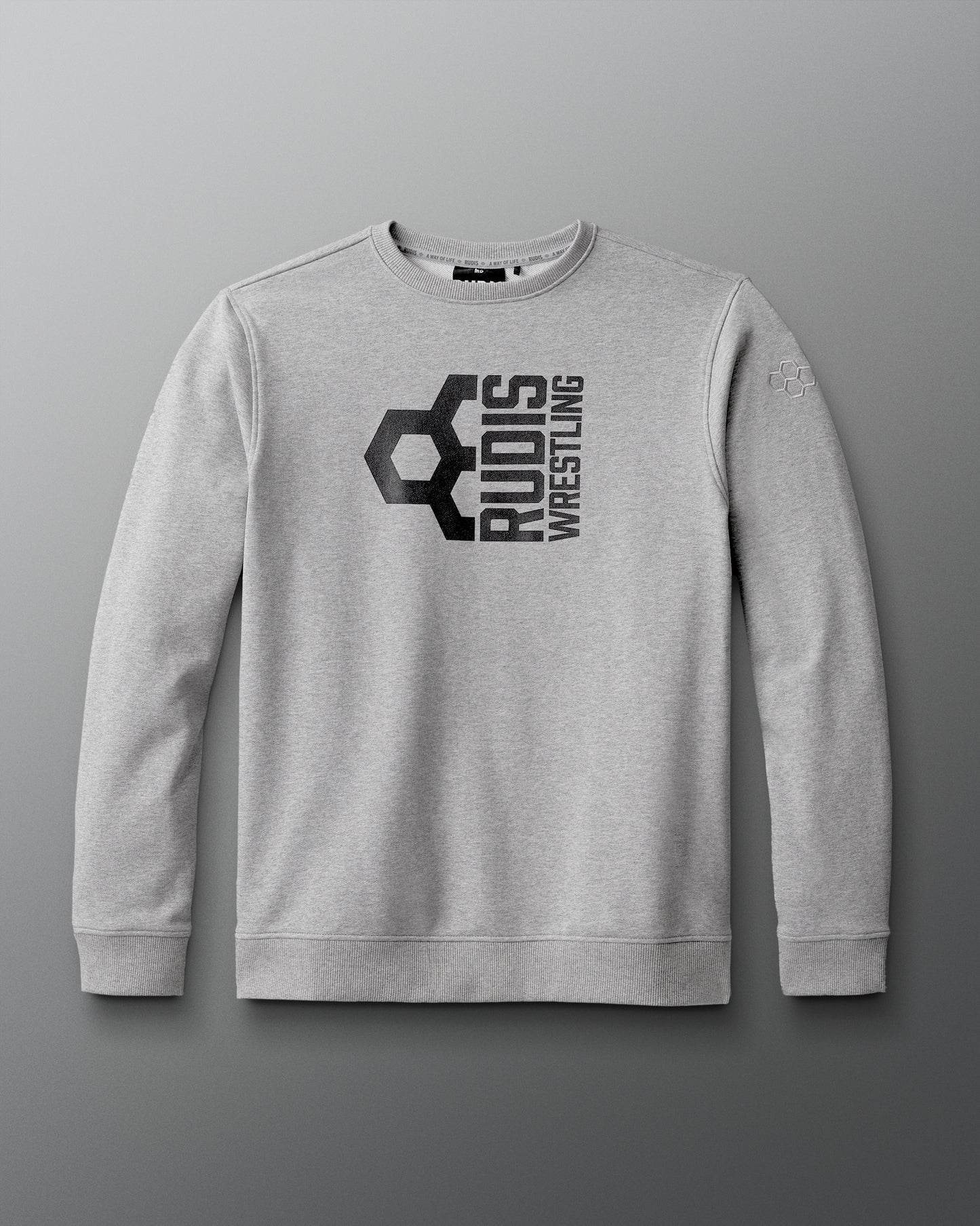 RUDIS Split Quadhex Crewneck