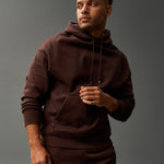 RUDIS Titan Heavyweight Fleece Hoodie - Ground Coffee