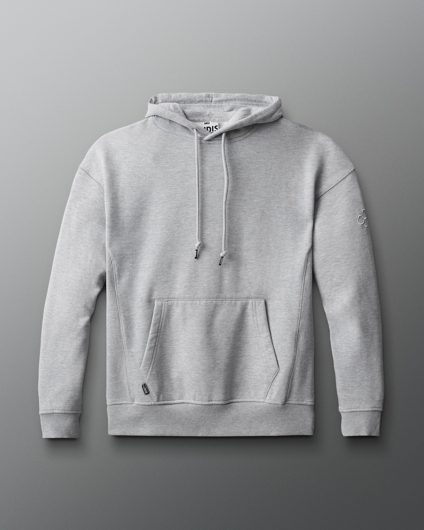 RUDIS Titan Heavyweight Fleece Hoodie - Athletic Grey