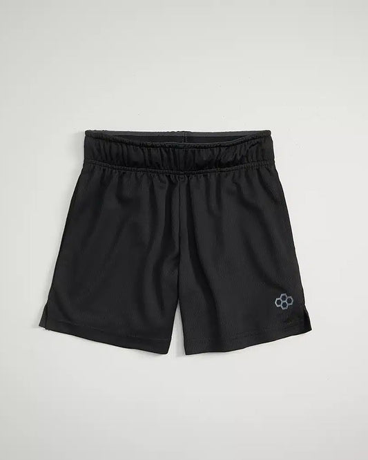 Short en maille pour jeunes RUDIS 6" - Noir