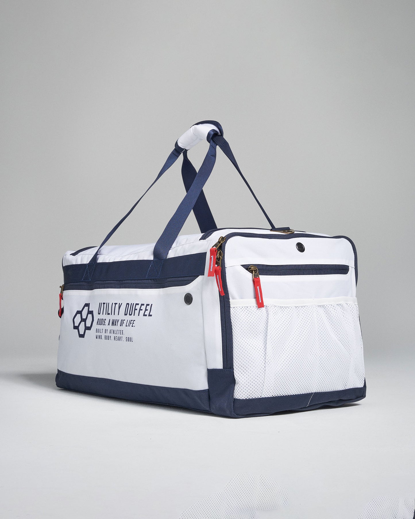 RUDIS Utility Duffel Bag - White