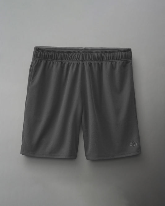 Short en maille RUDIS 6" 2.0 pour jeunes - Carbone