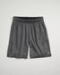 Short en maille pour jeunes RUDIS 8" - Anthracite