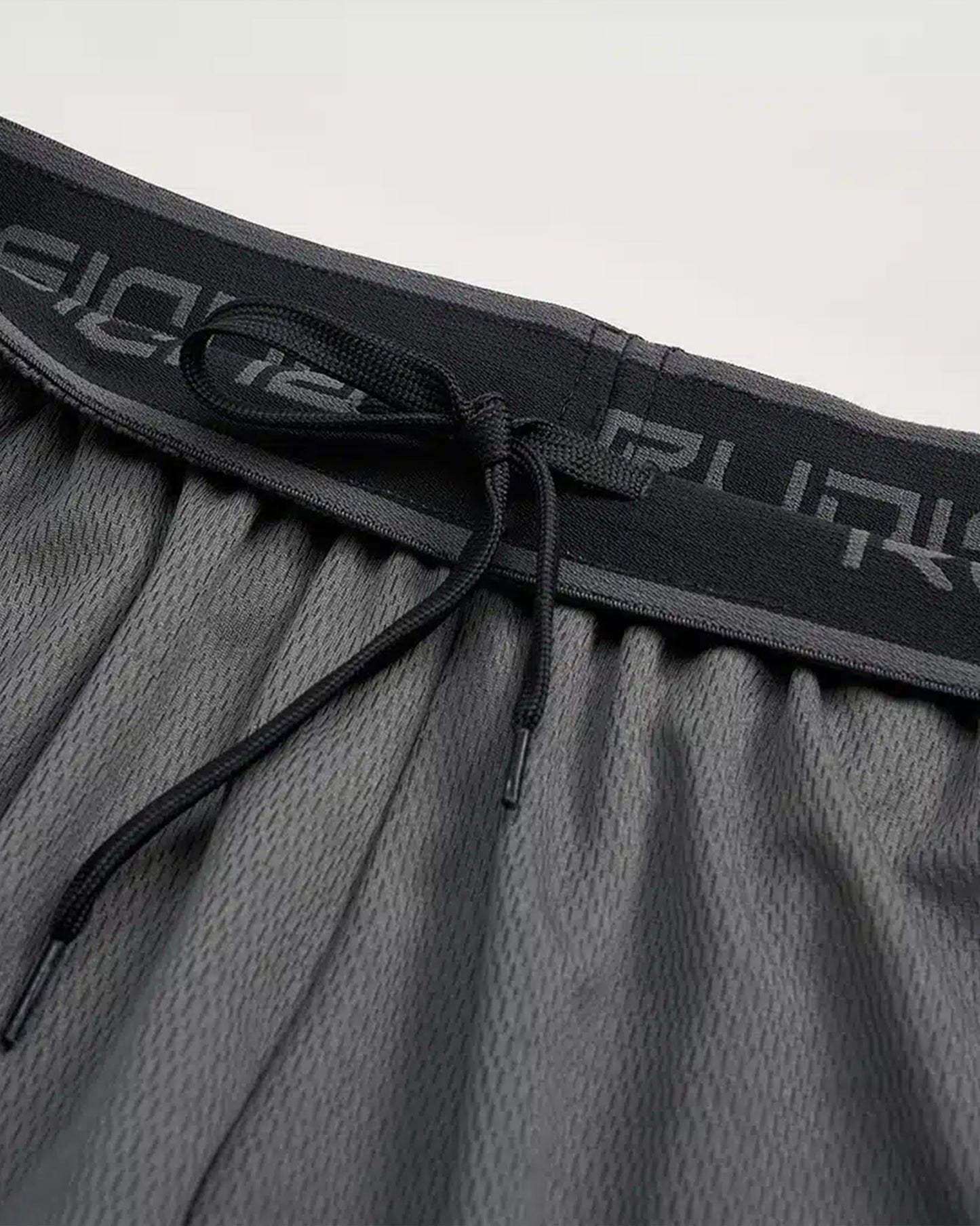 RUDIS 8" Youth Mesh Shorts - Charcoal