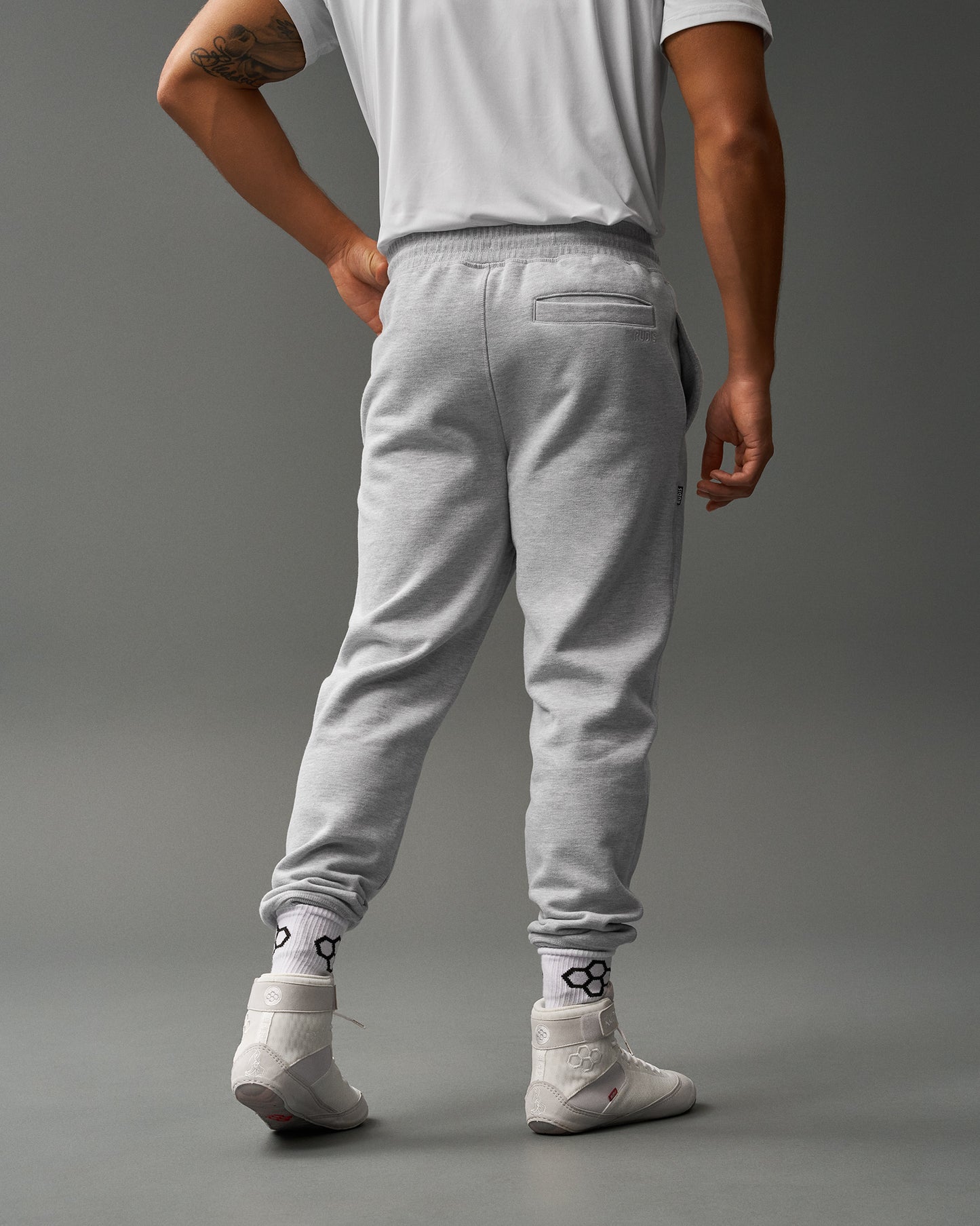 RUDIS Titan Heavyweight Fleece Jogger - Athletic Gray