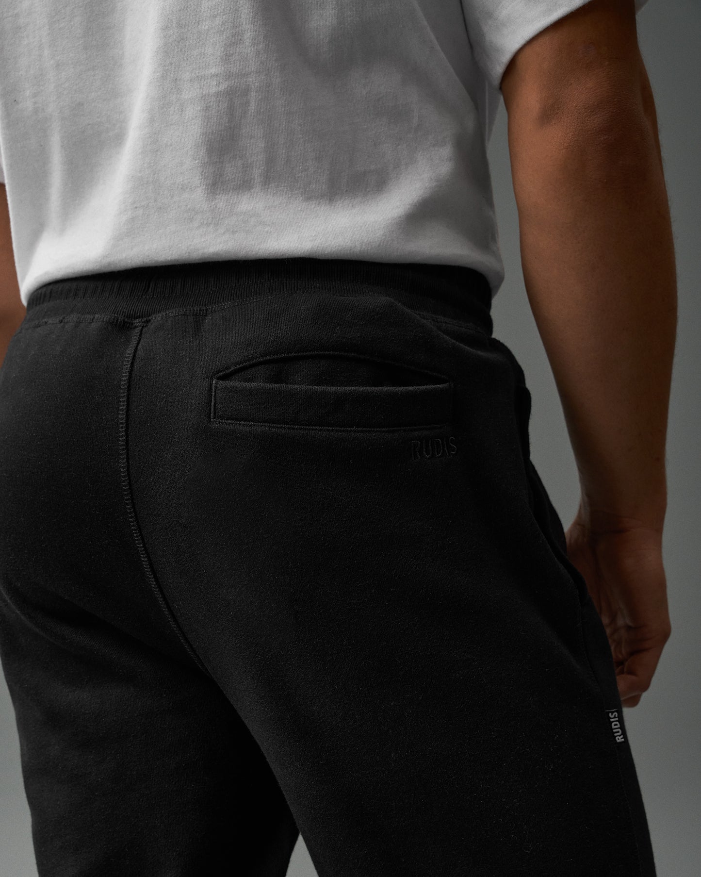 Pantalon de jogging en polaire épaisse RUDIS Titan - Noir