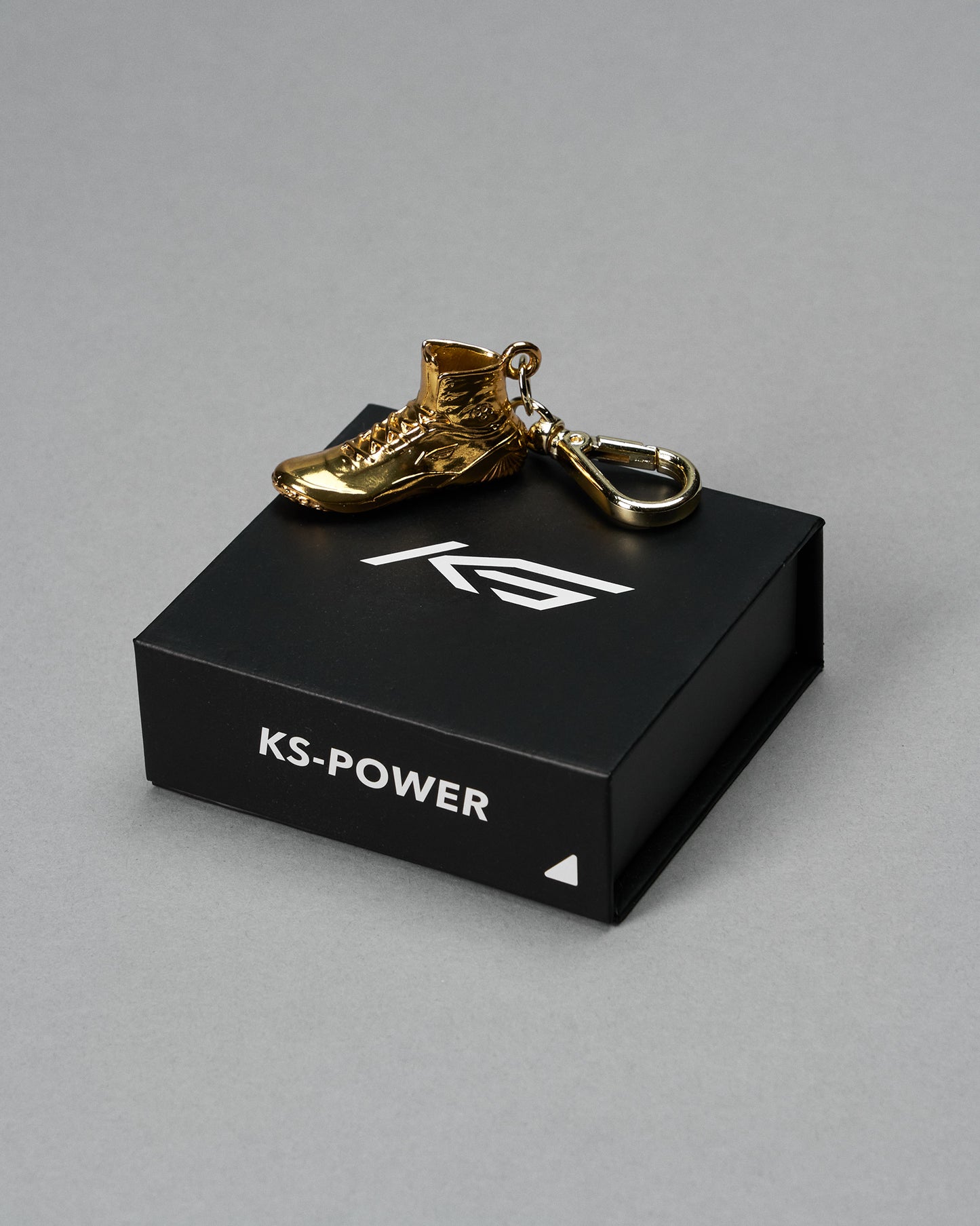 RUDIS KS Gold Shoe Keychain